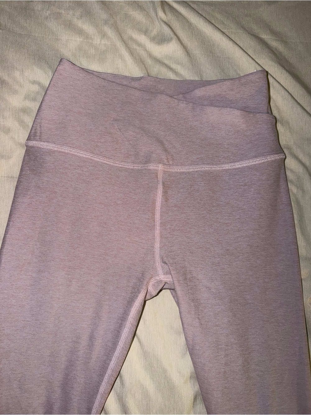 Beyond Yoga Dusty Pink High-Waist Leggings